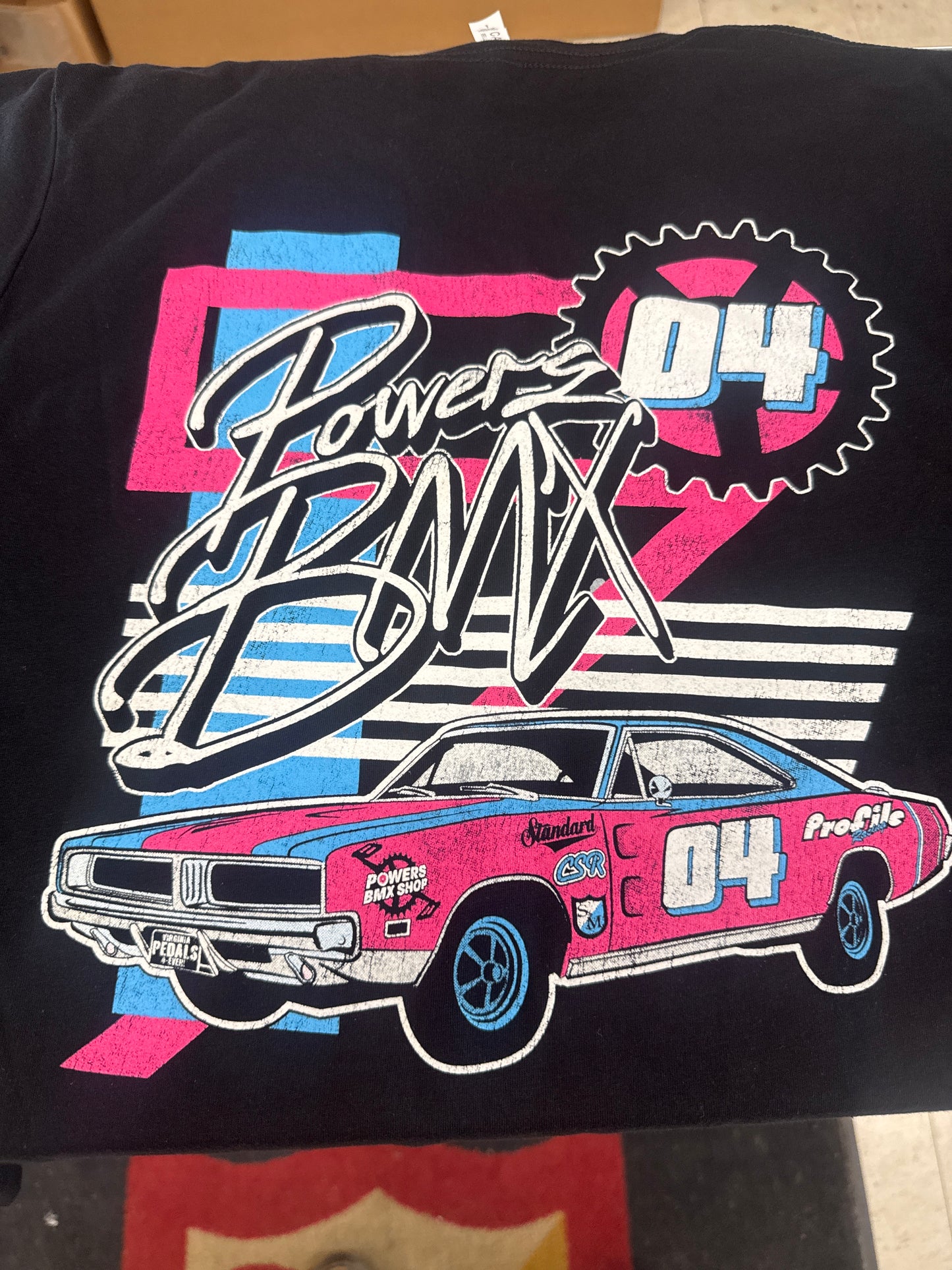 Powers bmx nascar shirt