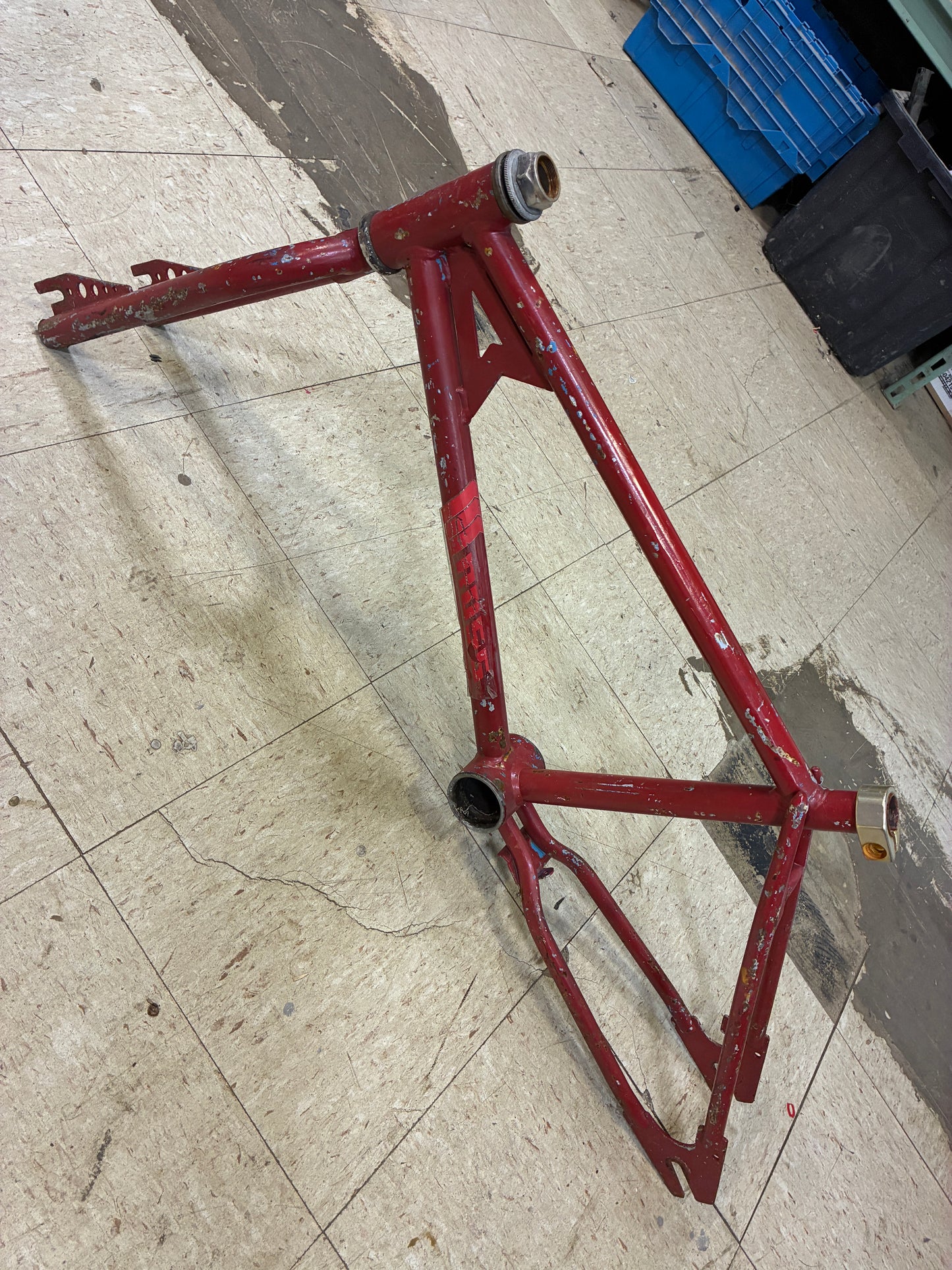 vintage ross bmx frame & fork