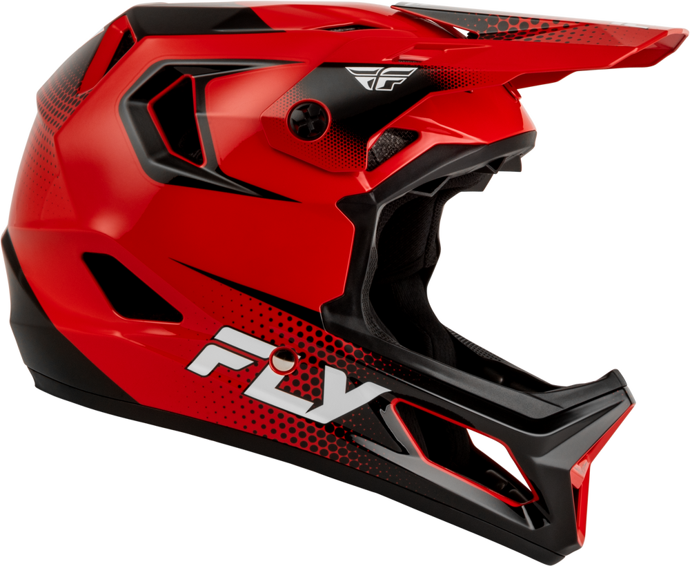 FLY RACING RAYCE SONAR BICYCLE HELMET RED/WHITE/BLACK