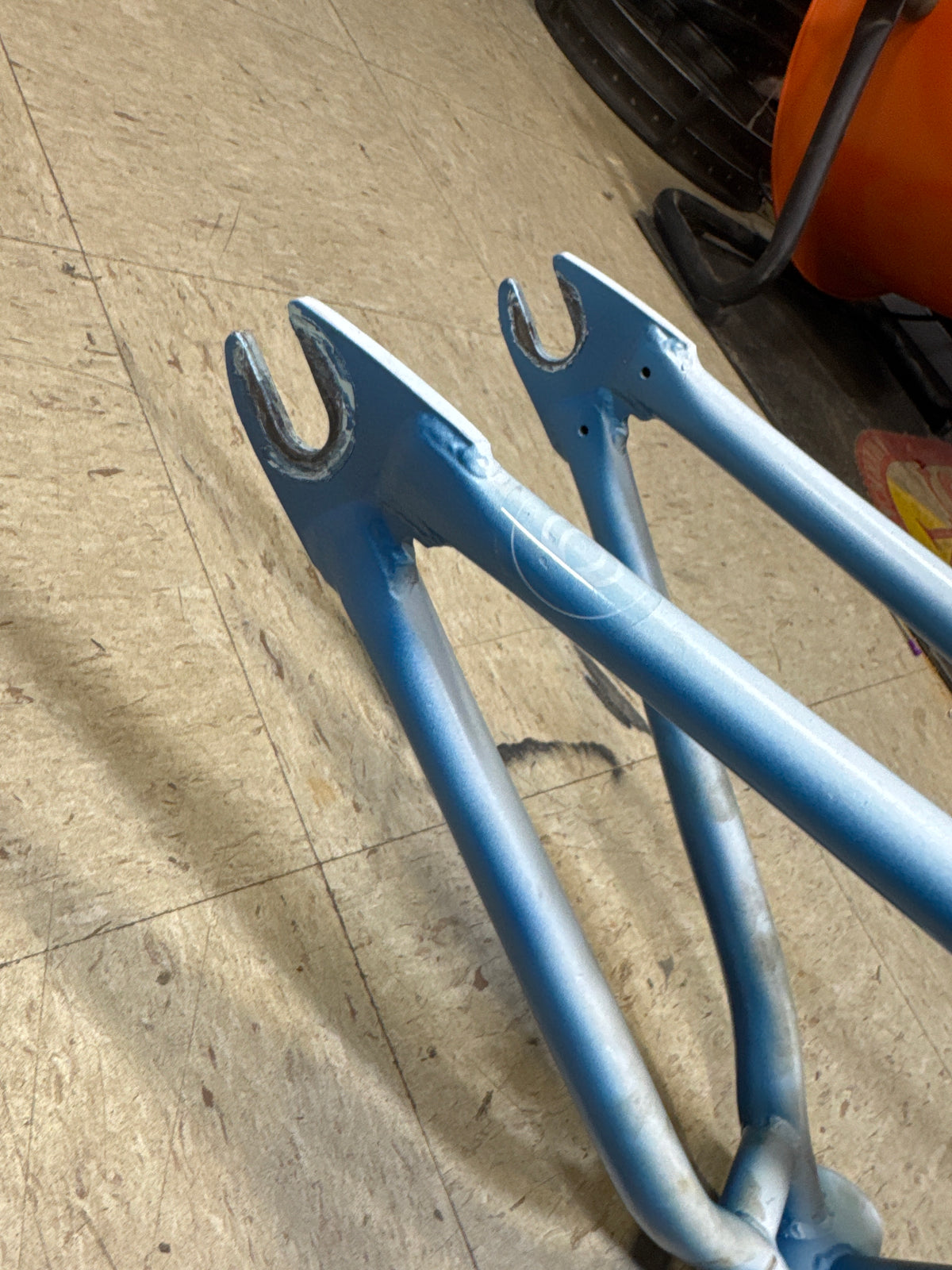 Sunday park frame 20.5 blue/white