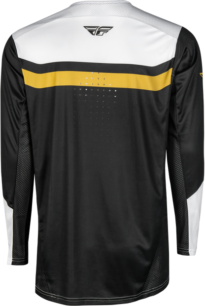 FLY Racing Youth Rayce Jersey White/Gold/Black