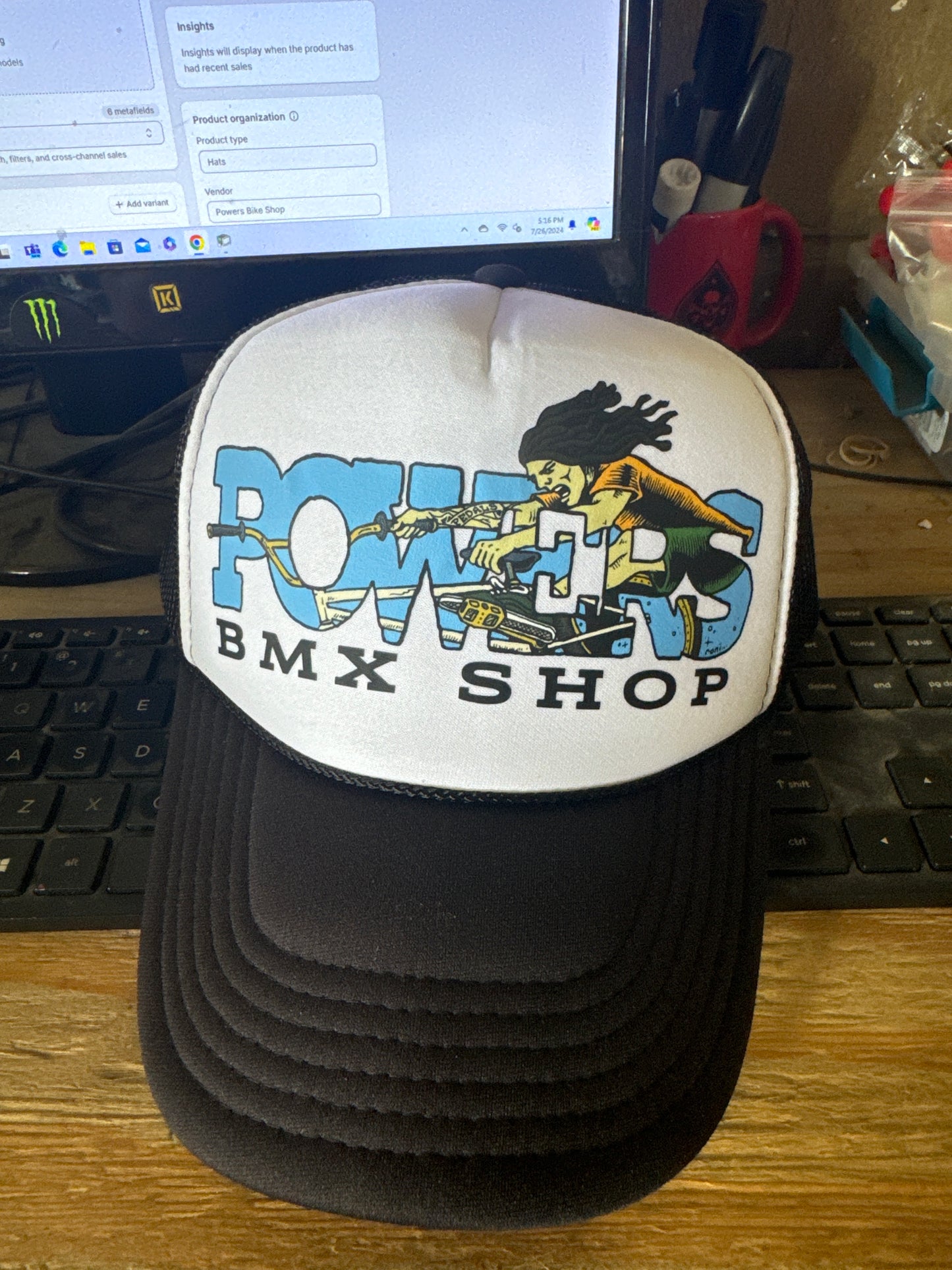 Powers BMX play hat