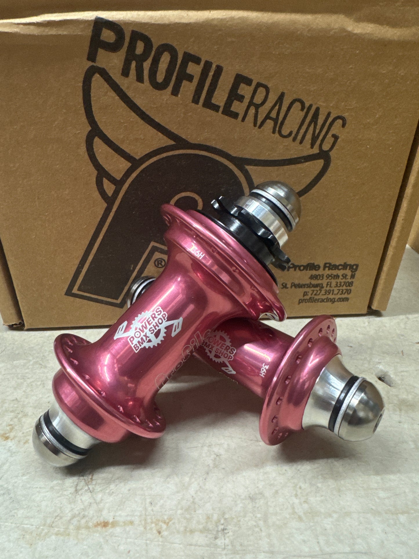 Profile racing Totem powers hubset