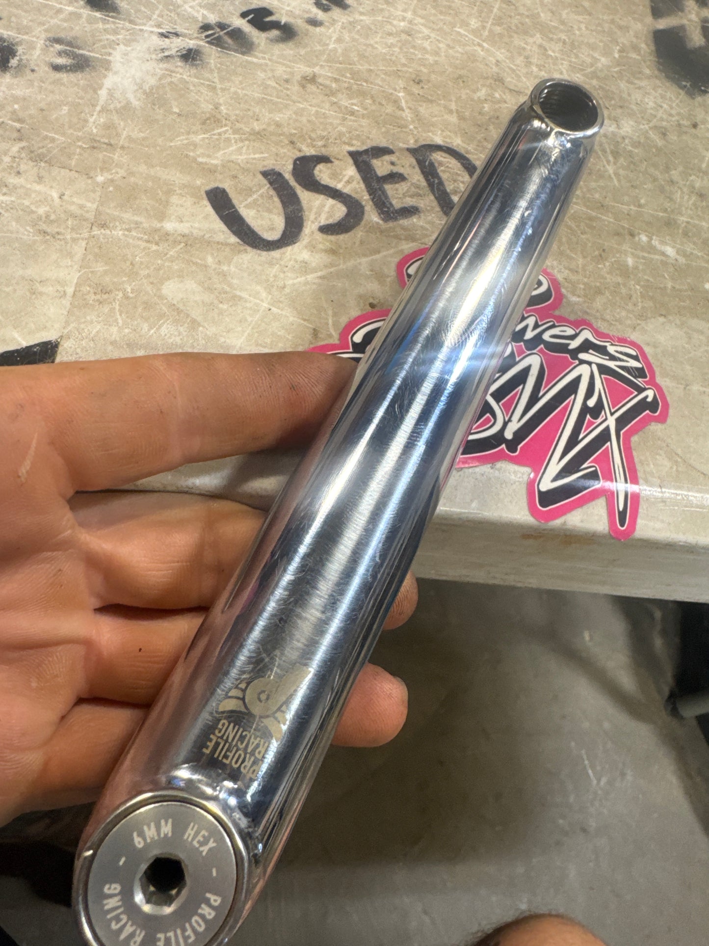 Profile chrome 175m rhd cranks