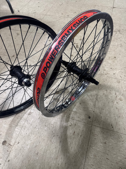 Profile mini hubset x odyssey/gsport rims wheelset