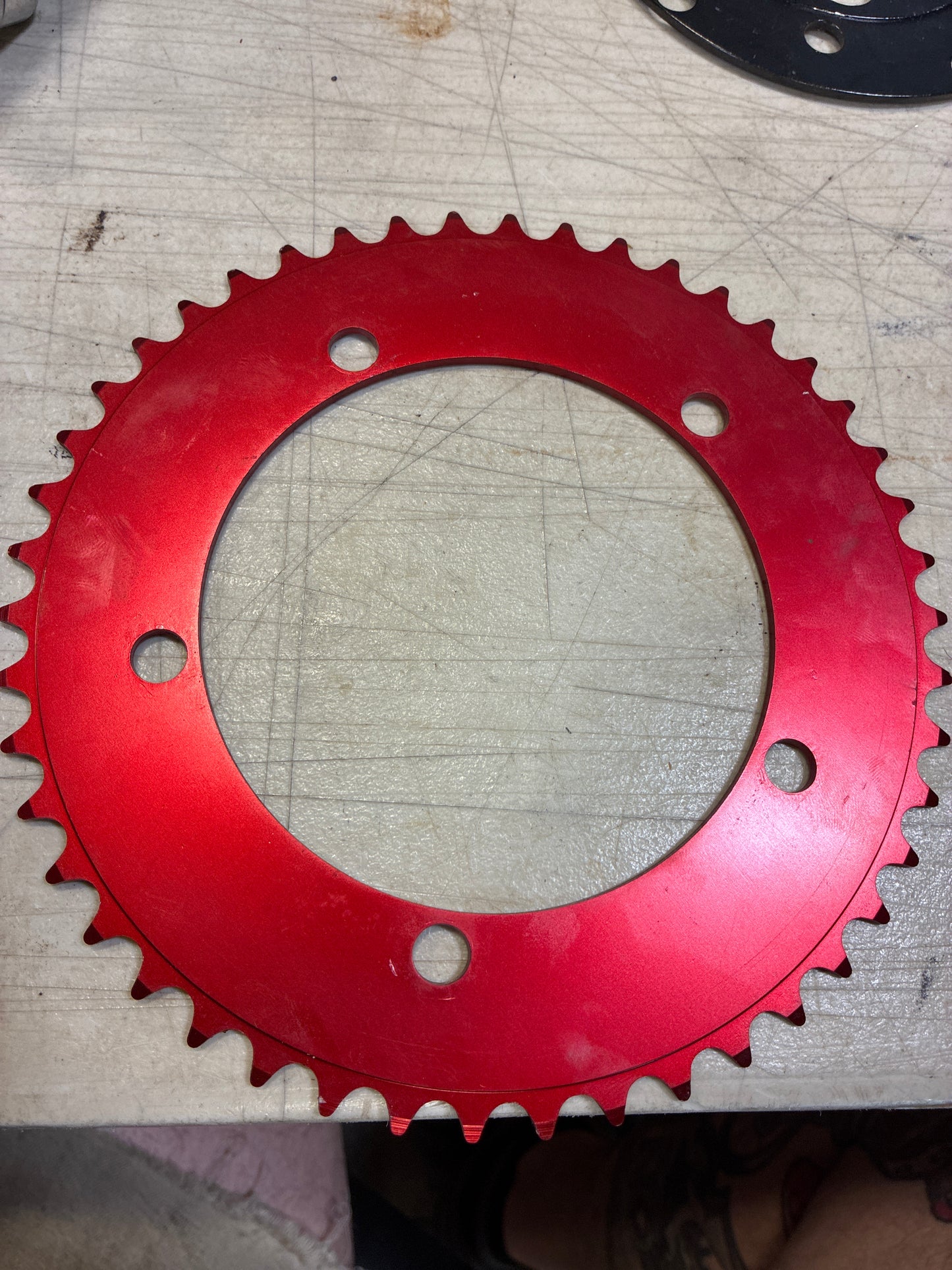 red oem 46t sprocket new?
