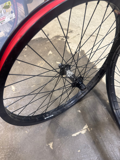 Fit bike 22 oem wheelset black