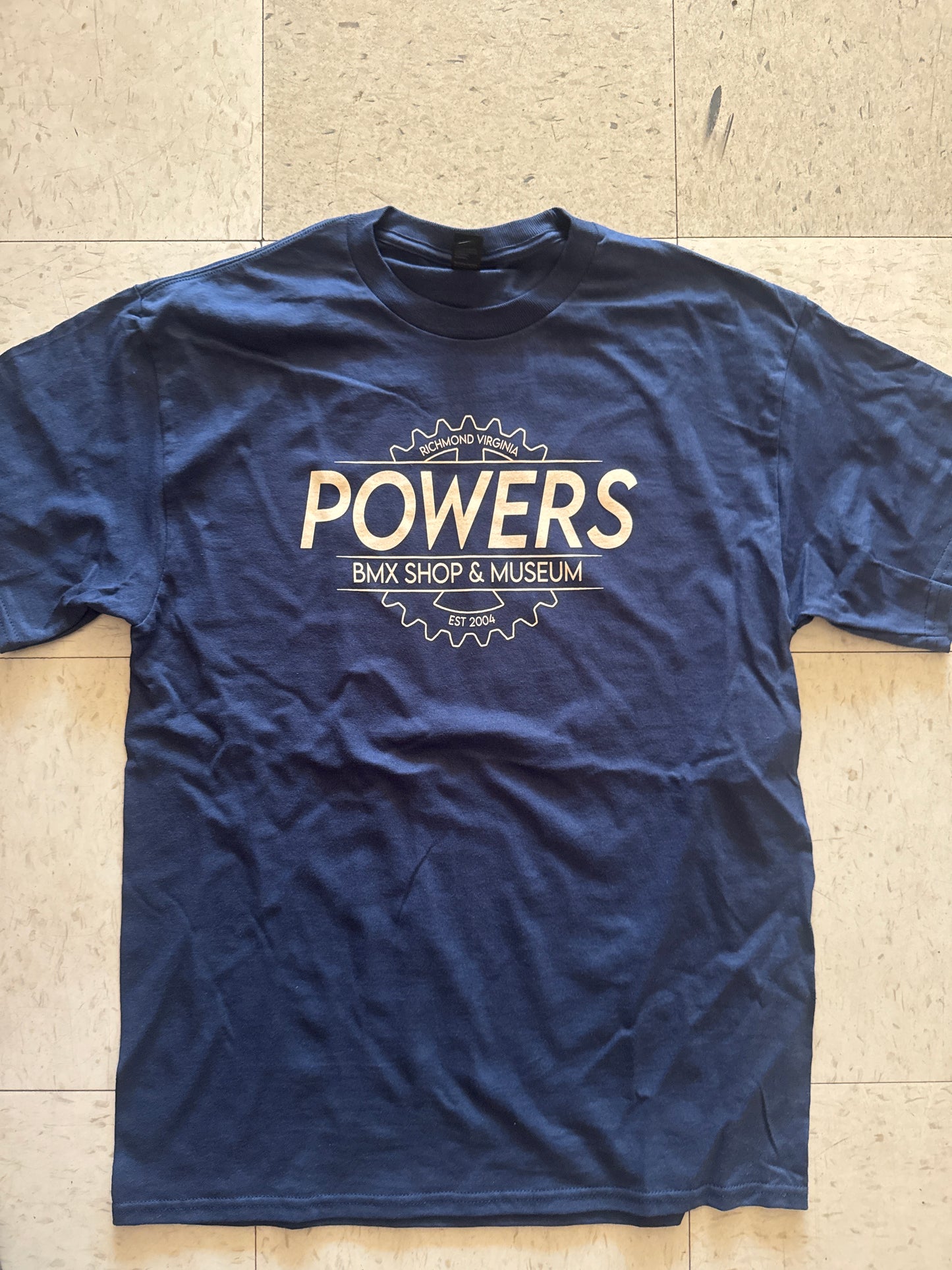 powers bmx shop & museum classic tee