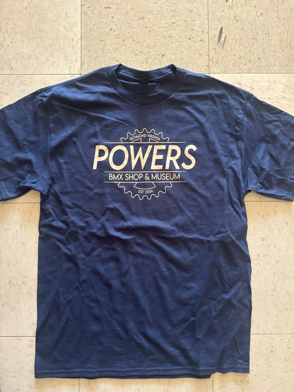 powers bmx shop & museum classic tee