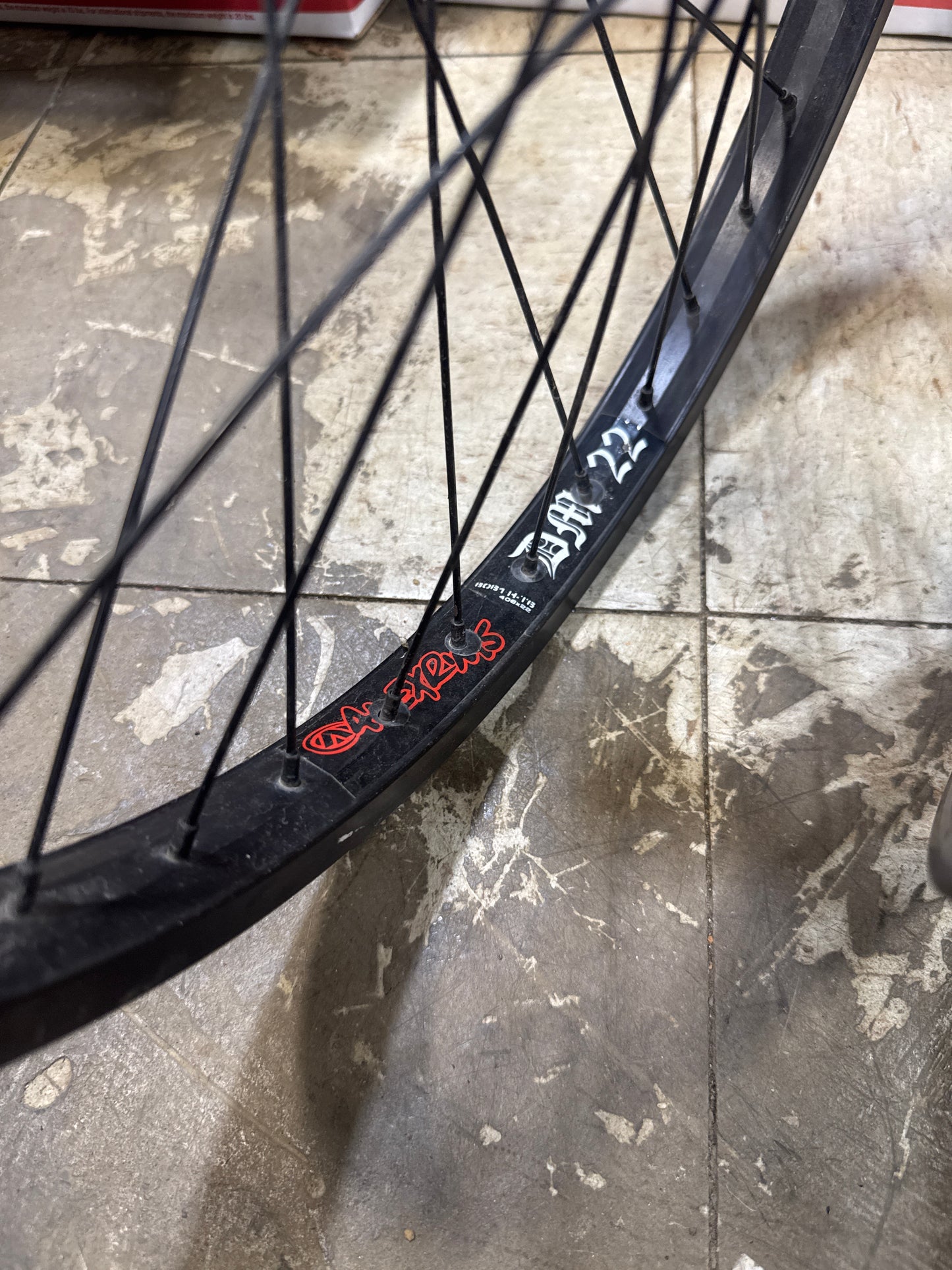 Se bikes race wheelset 20x1.75 Alex rims