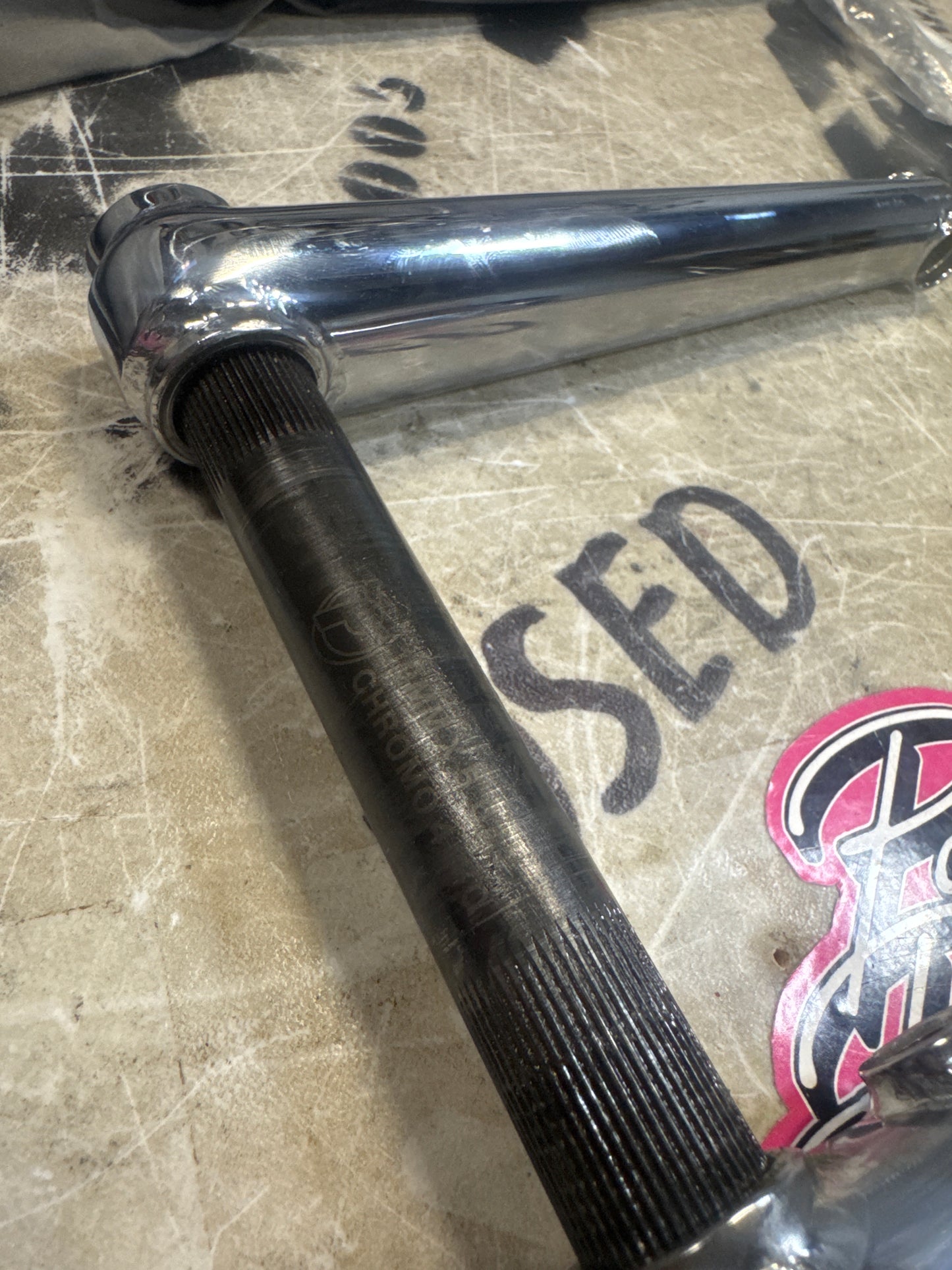 Profile chrome 175m rhd cranks