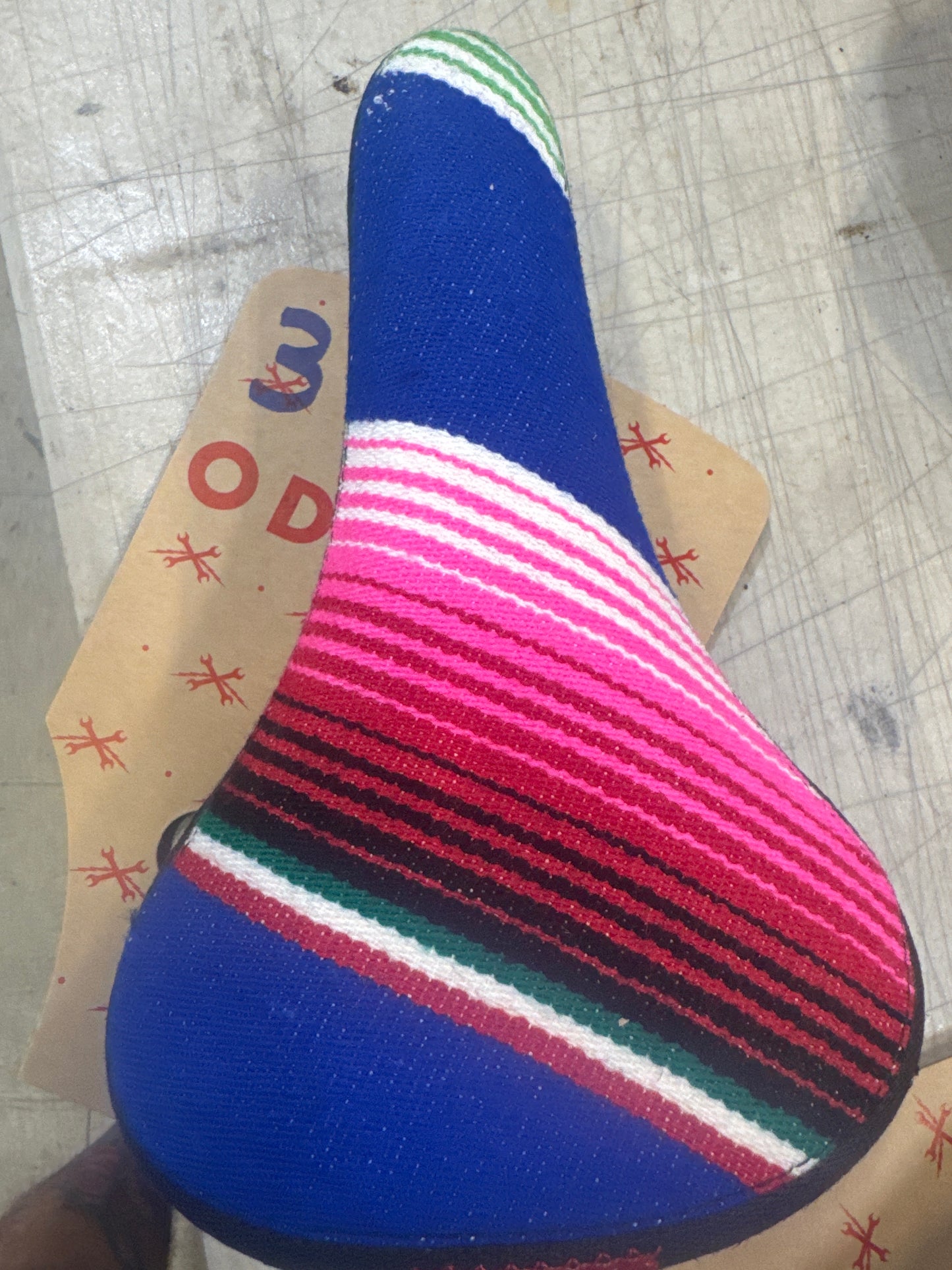 Odyssey Mexican Blanket Railed Cruiser Seat No Two Alike