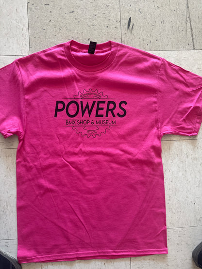 powers bmx shop & museum classic tee