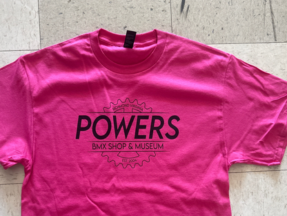 powers bmx shop & museum classic tee