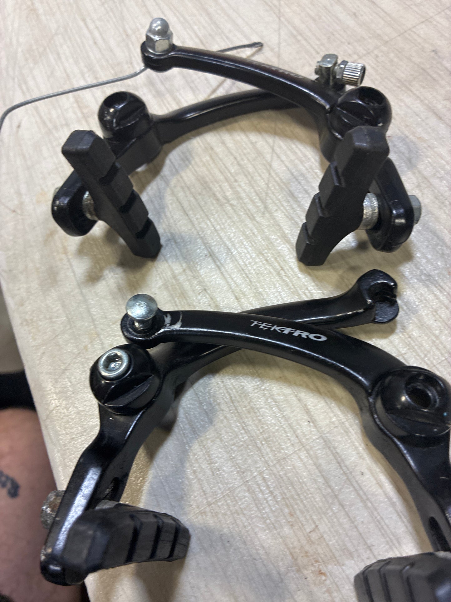 tektro front & rear 990 brakes black