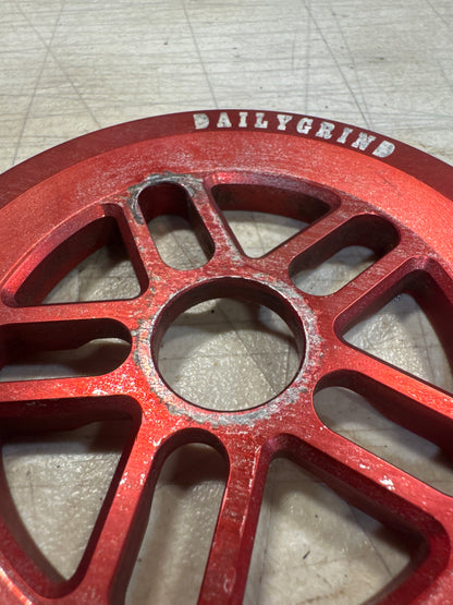 Daily grind 25t sprocket red