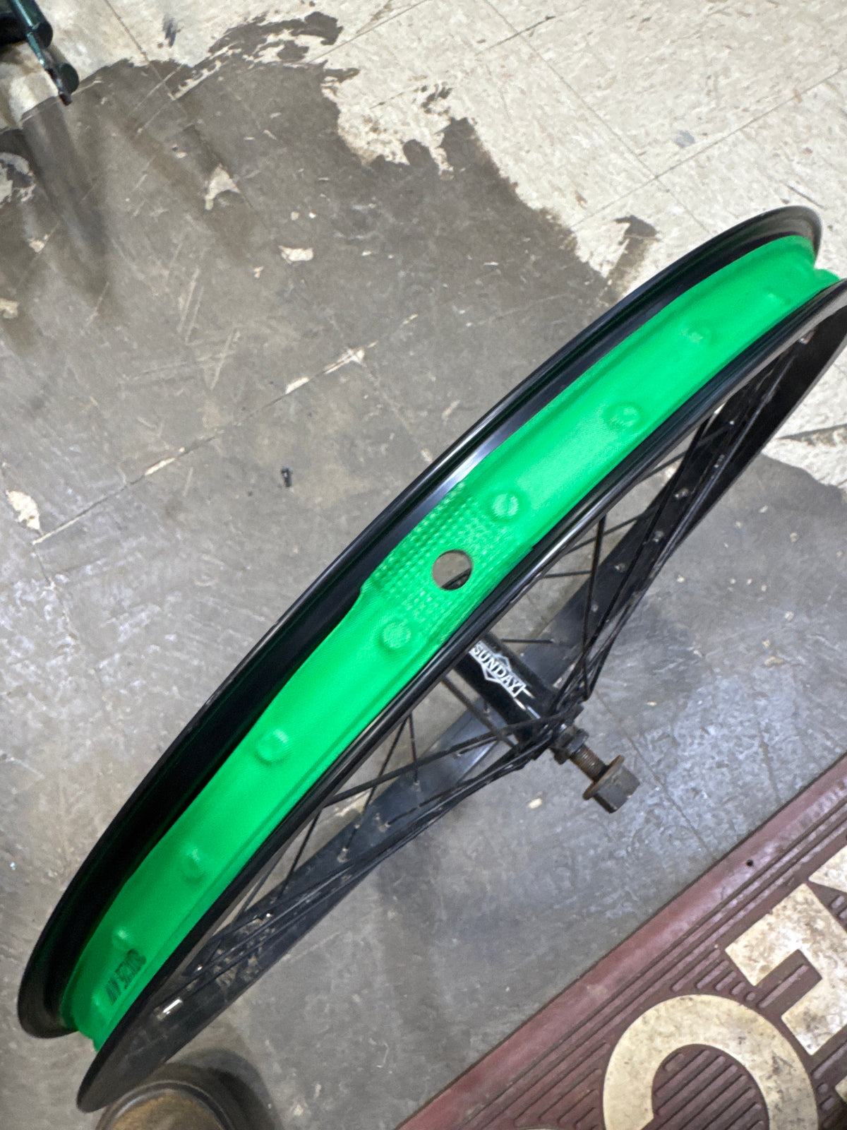 sunday oem front wheel