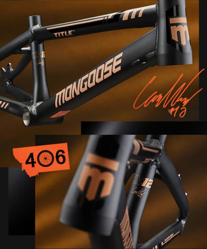 Mongoose Cam Wood Team issue frame