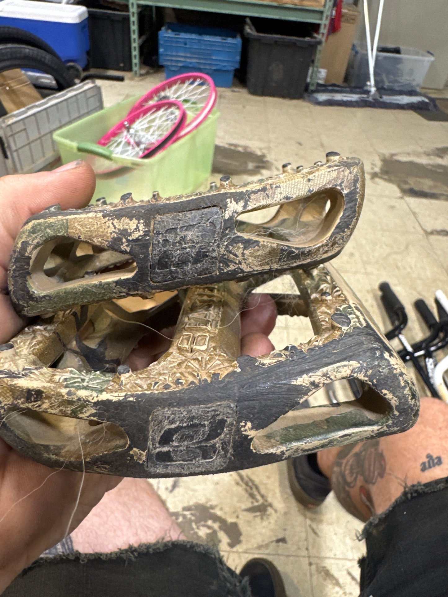 Eastern camo pedals