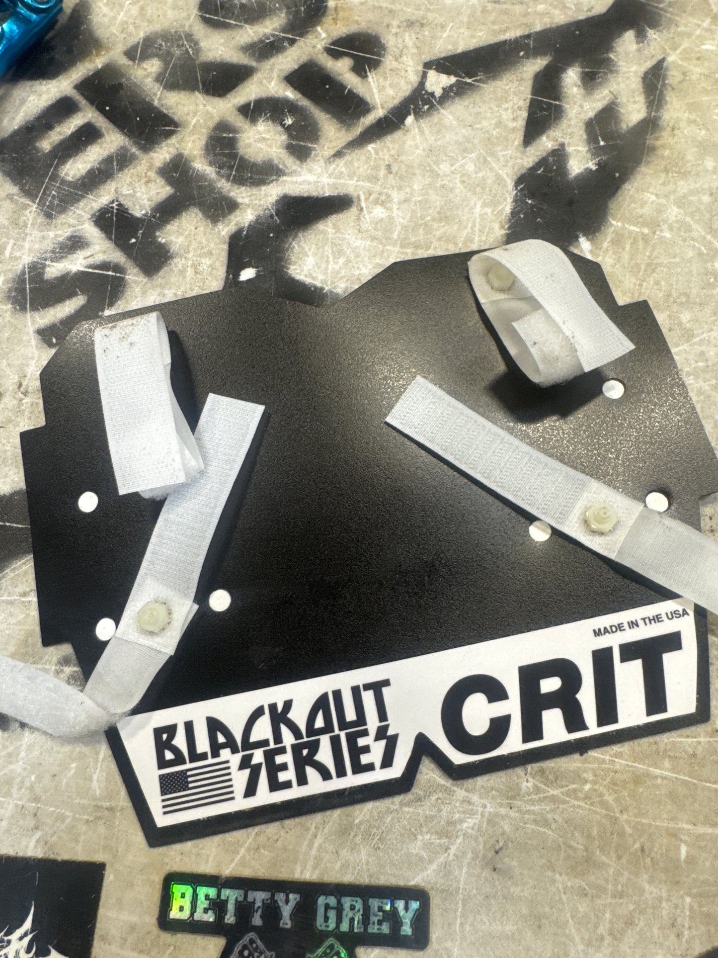 Crit mini number plate