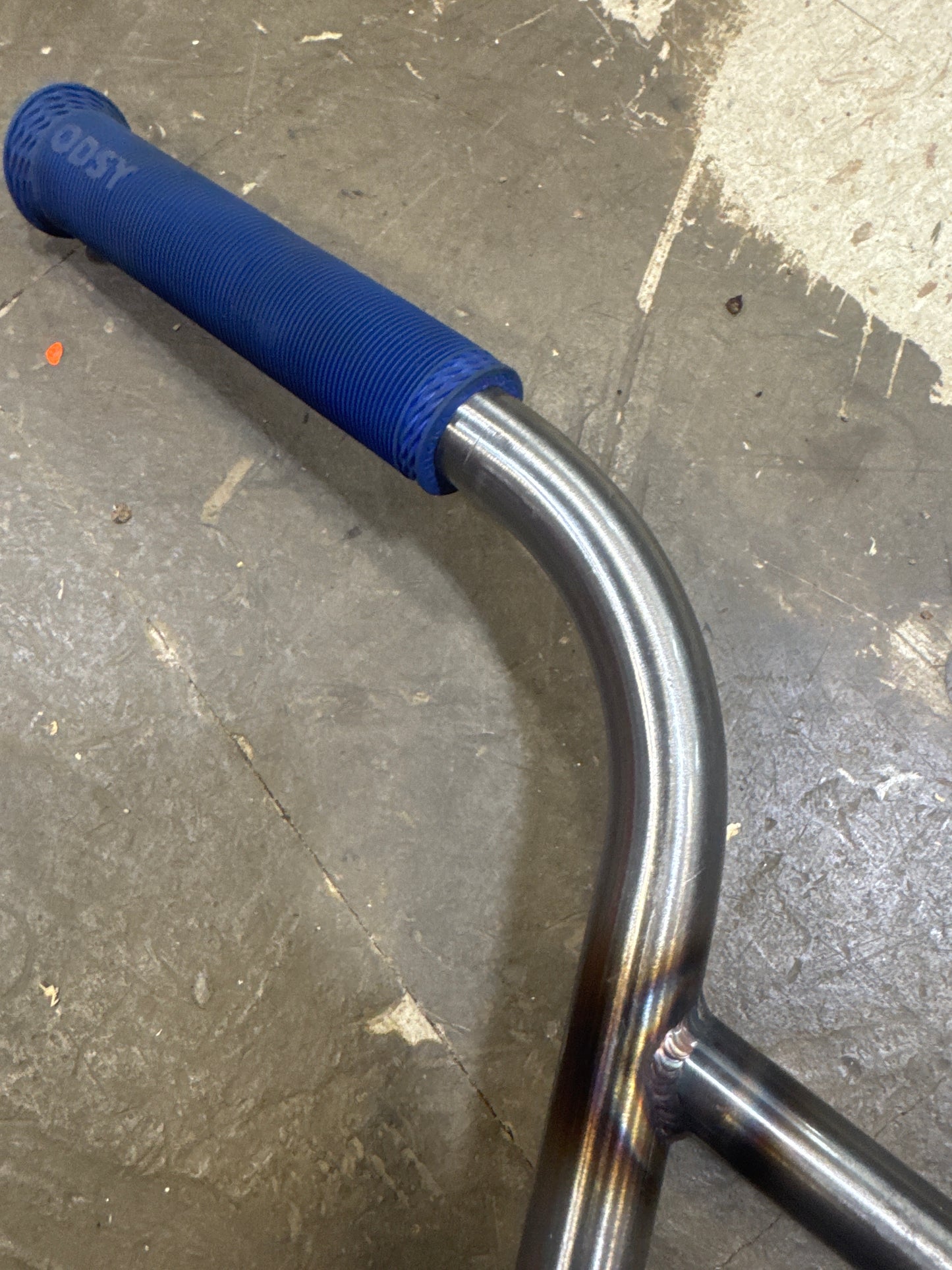 S&m fu bar clear 10” rise w/ odyssey grips