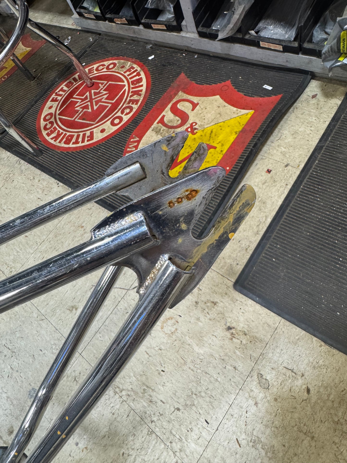 vintage cycle pro shotgun frame and fork