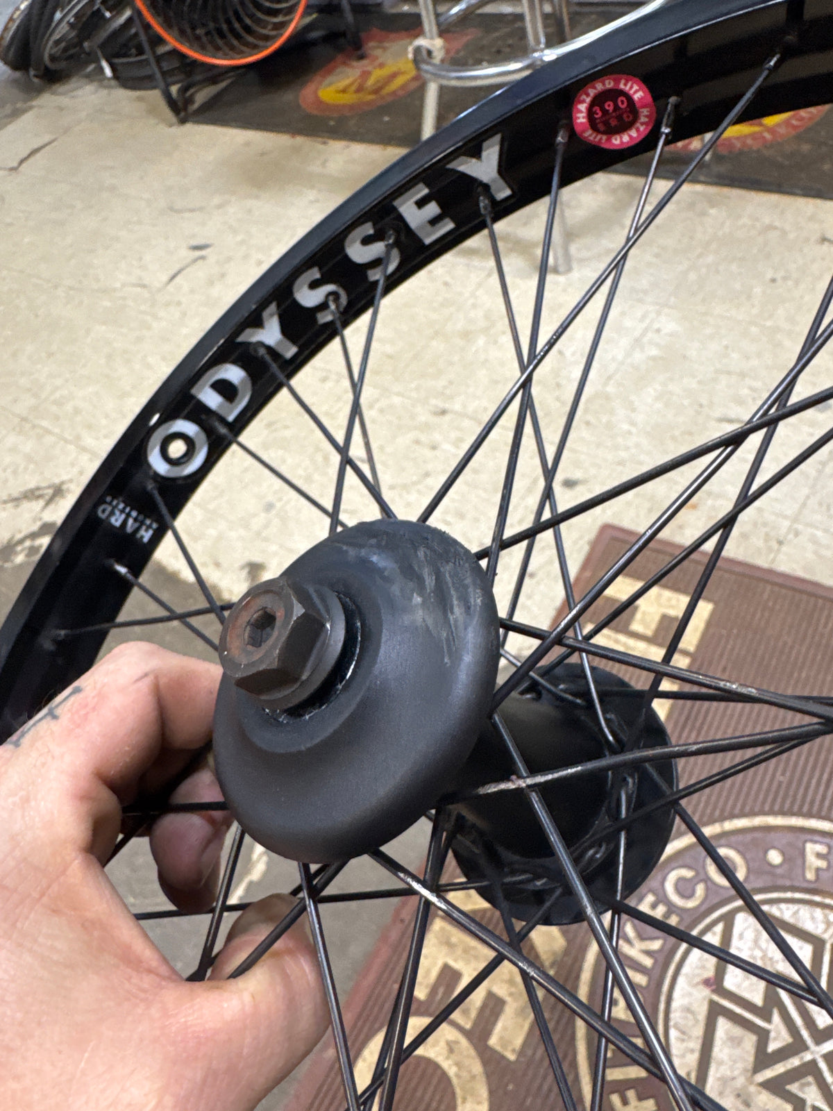 cinema x hazard front wheel