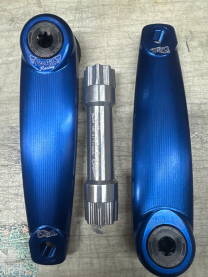 Profile Racing AL elite crank arm set