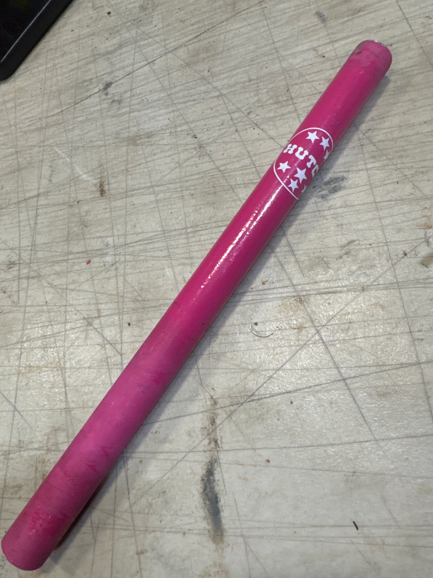 Hutch sticker seat post 22.2 pink