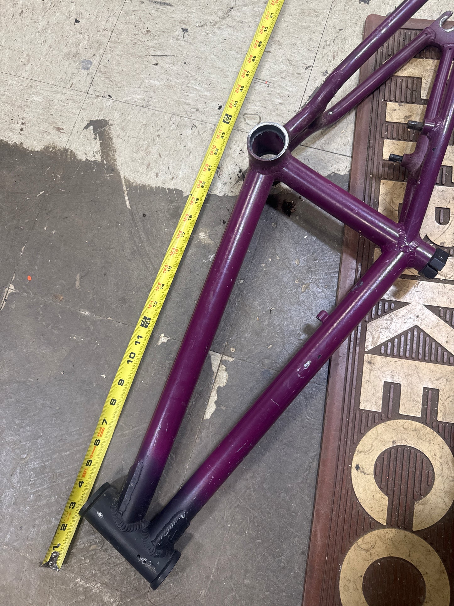 cult juvenile 18” bmx frame