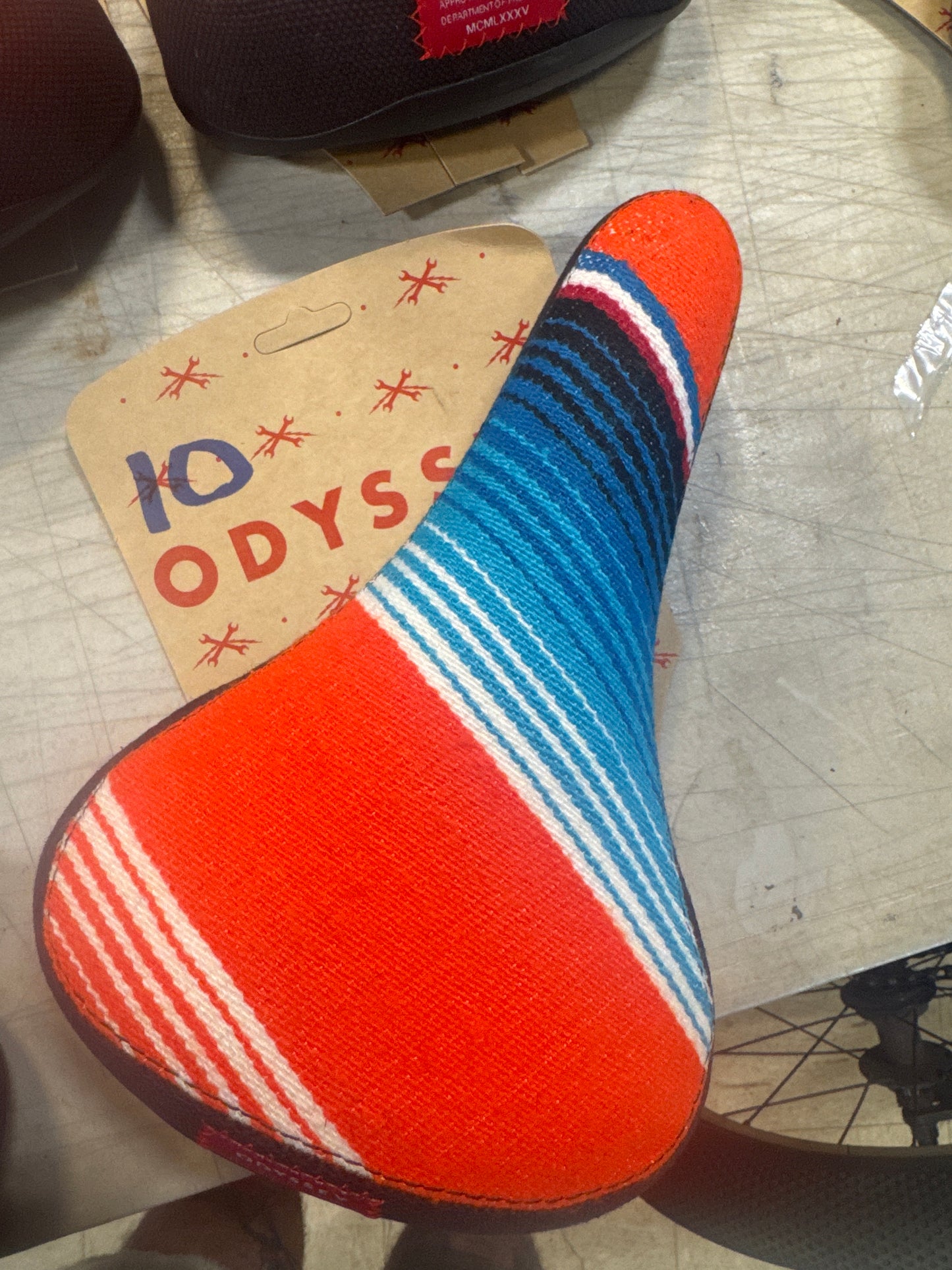 Odyssey Mexican Blanket Railed Cruiser Seat No Two Alike