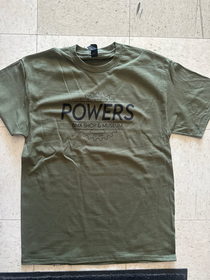 powers bmx shop & museum classic tee