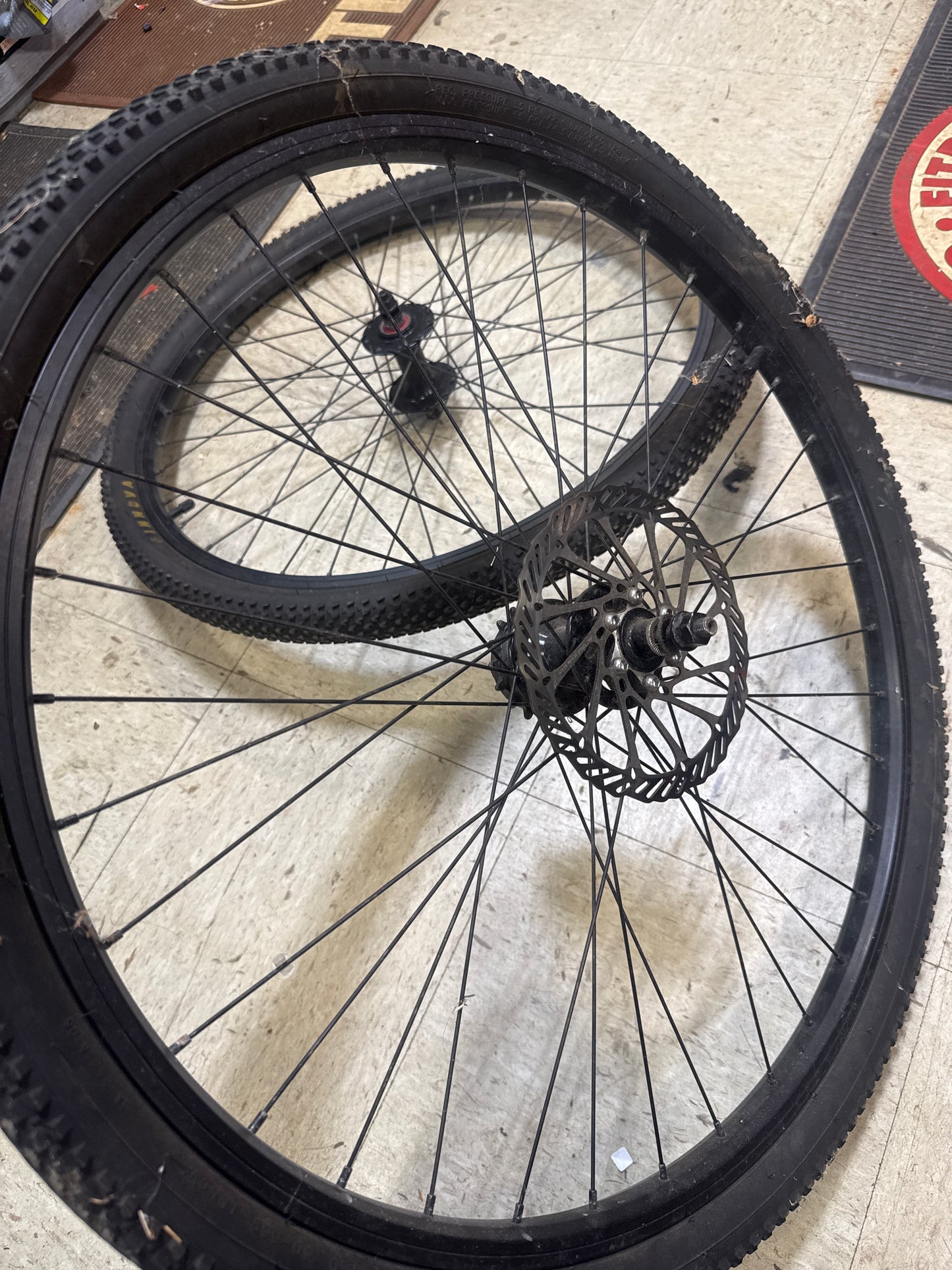 Framed 26” wheelset sealed
