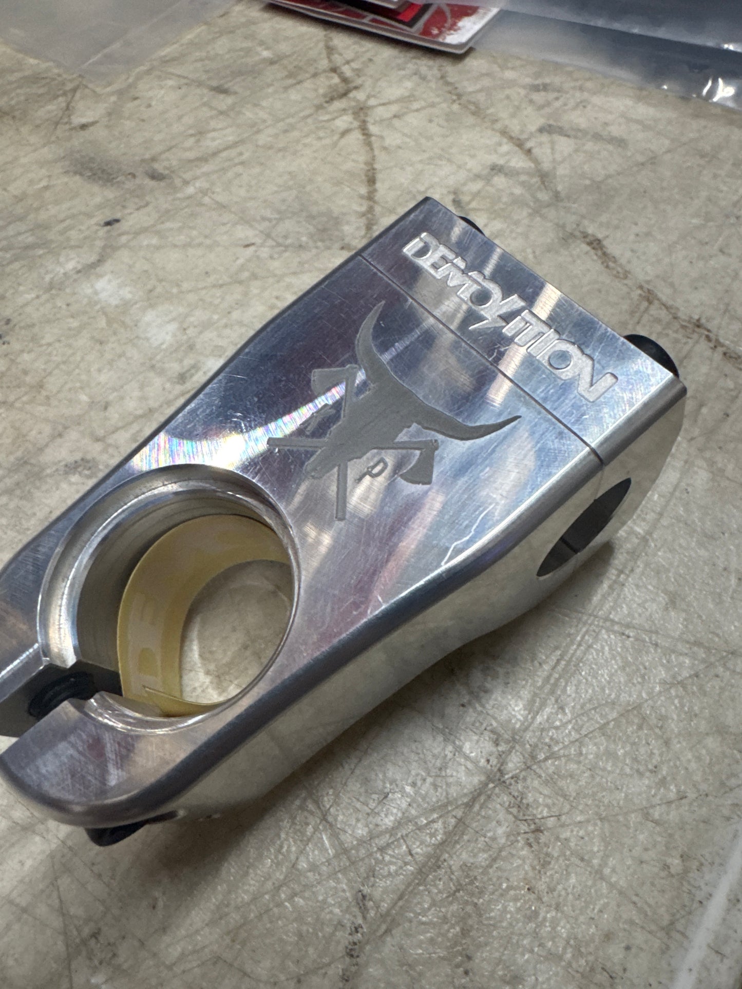 Demolition Parts  Kevin Peraza Limited Edition Front Load Stem scratched