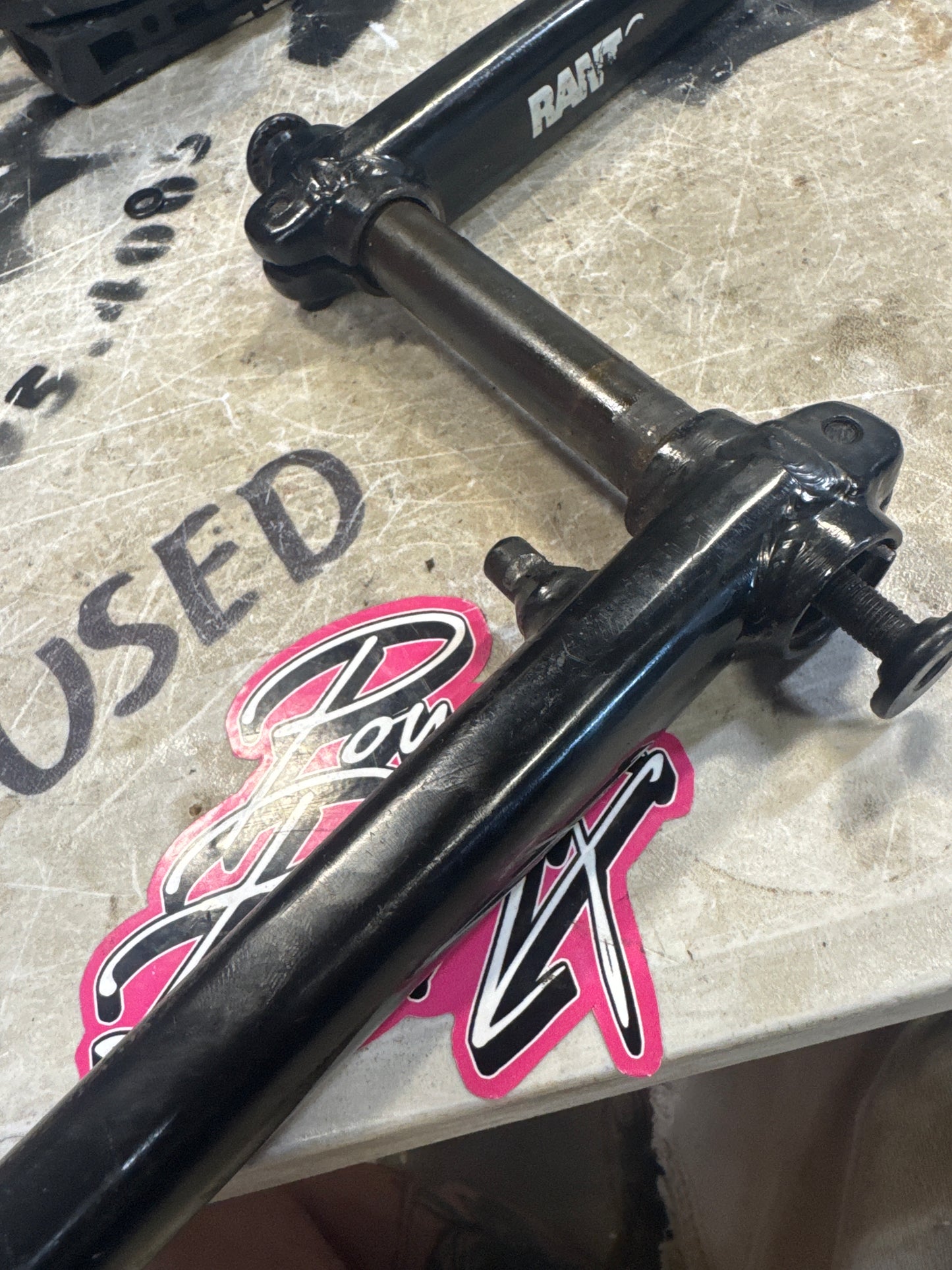 rant 175m rhd bmx crank