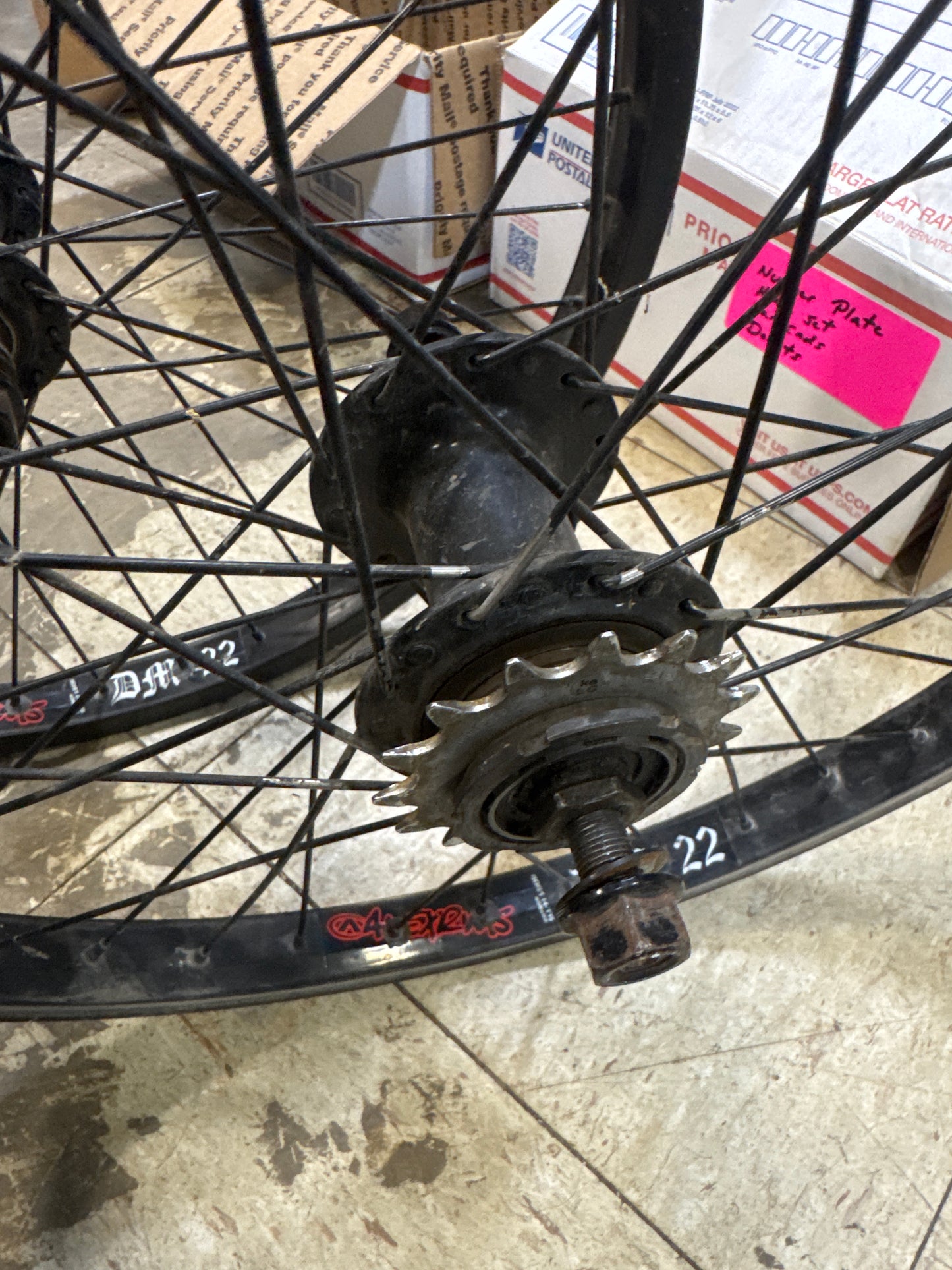 Se bikes race wheelset 20x1.75 Alex rims