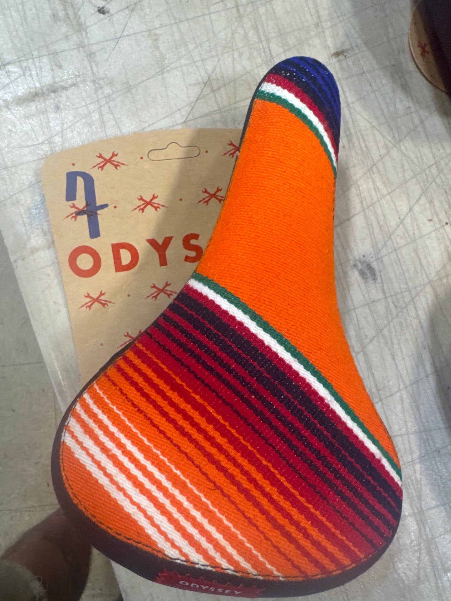 Odyssey Mexican Blanket Railed Cruiser Seat No Two Alike