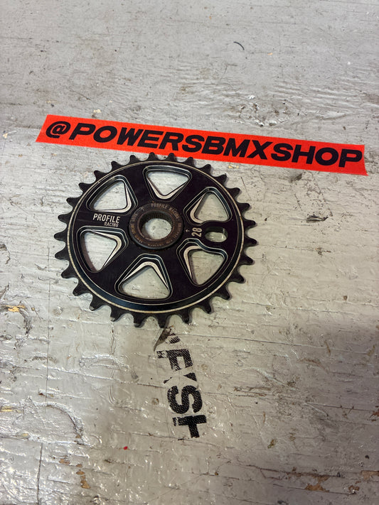 Profile spline drive 28t