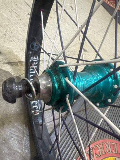 Profile mini hubs x 18” black sheep rims