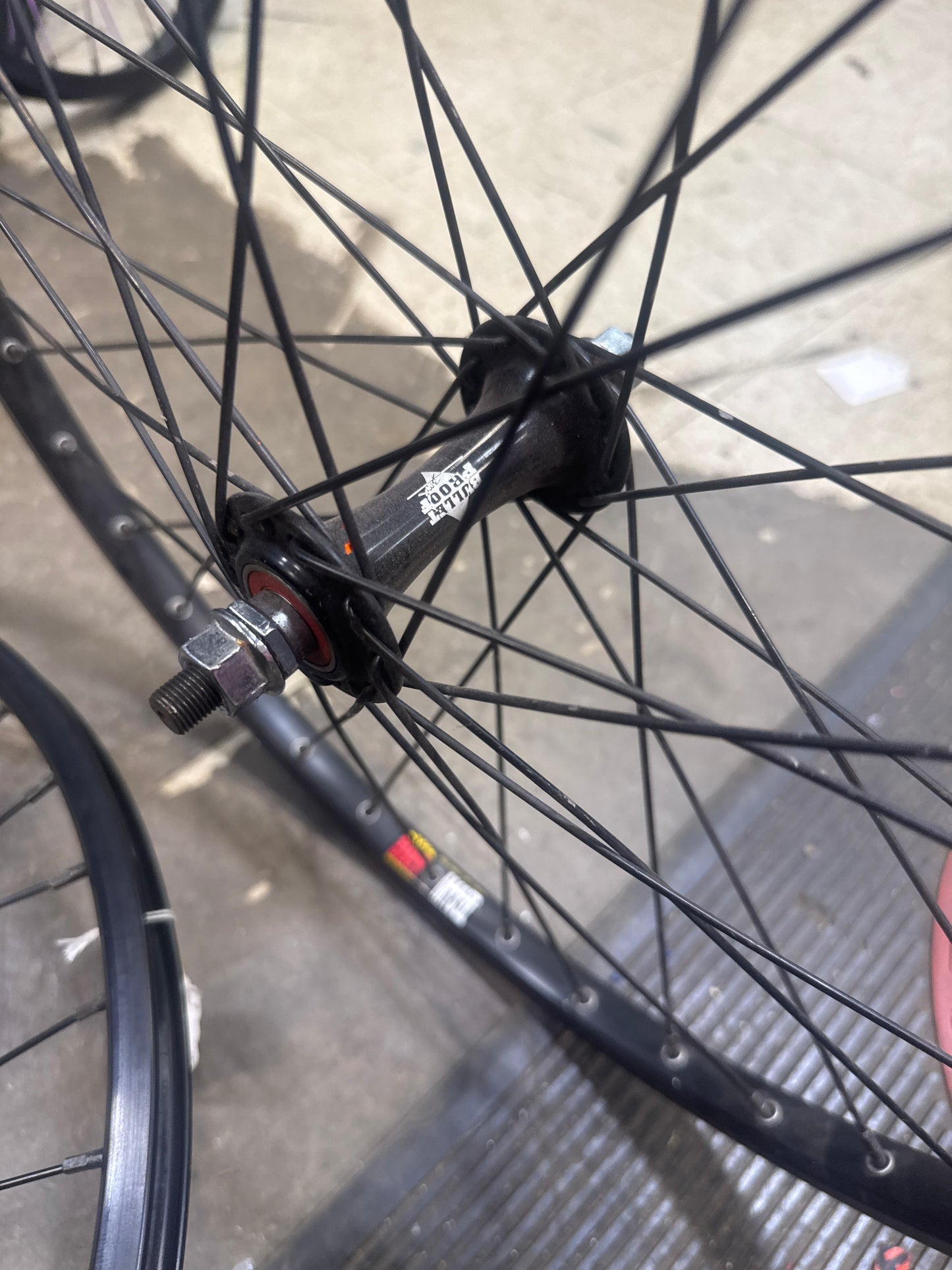 Bulletproof 20x11/8 bmx wheelset