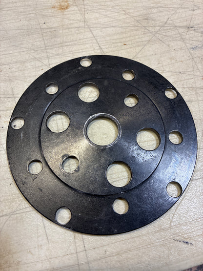 old school power disc spider black