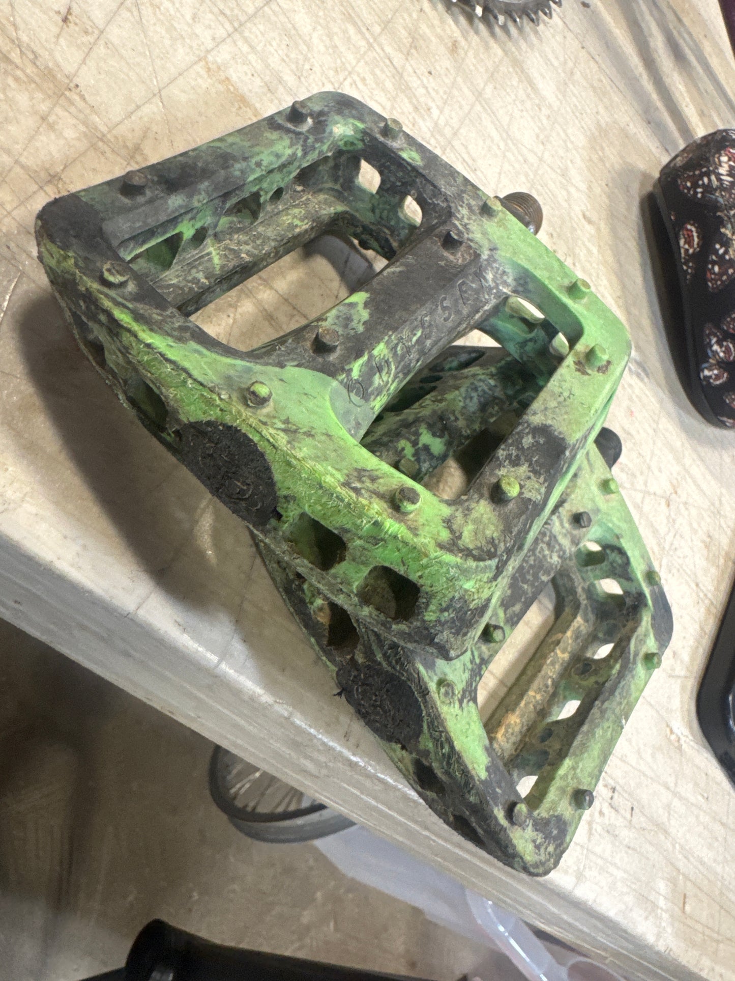 Odyssey twisted pro green/black pedal