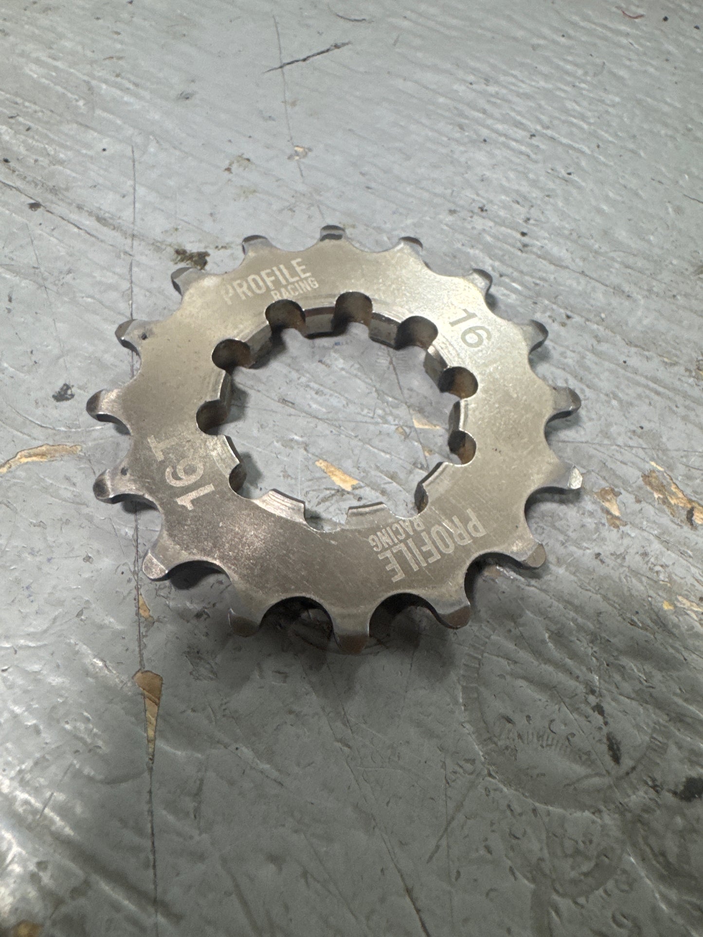 Profile cogs used