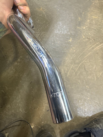 powerlite power bend chrome bars 8”