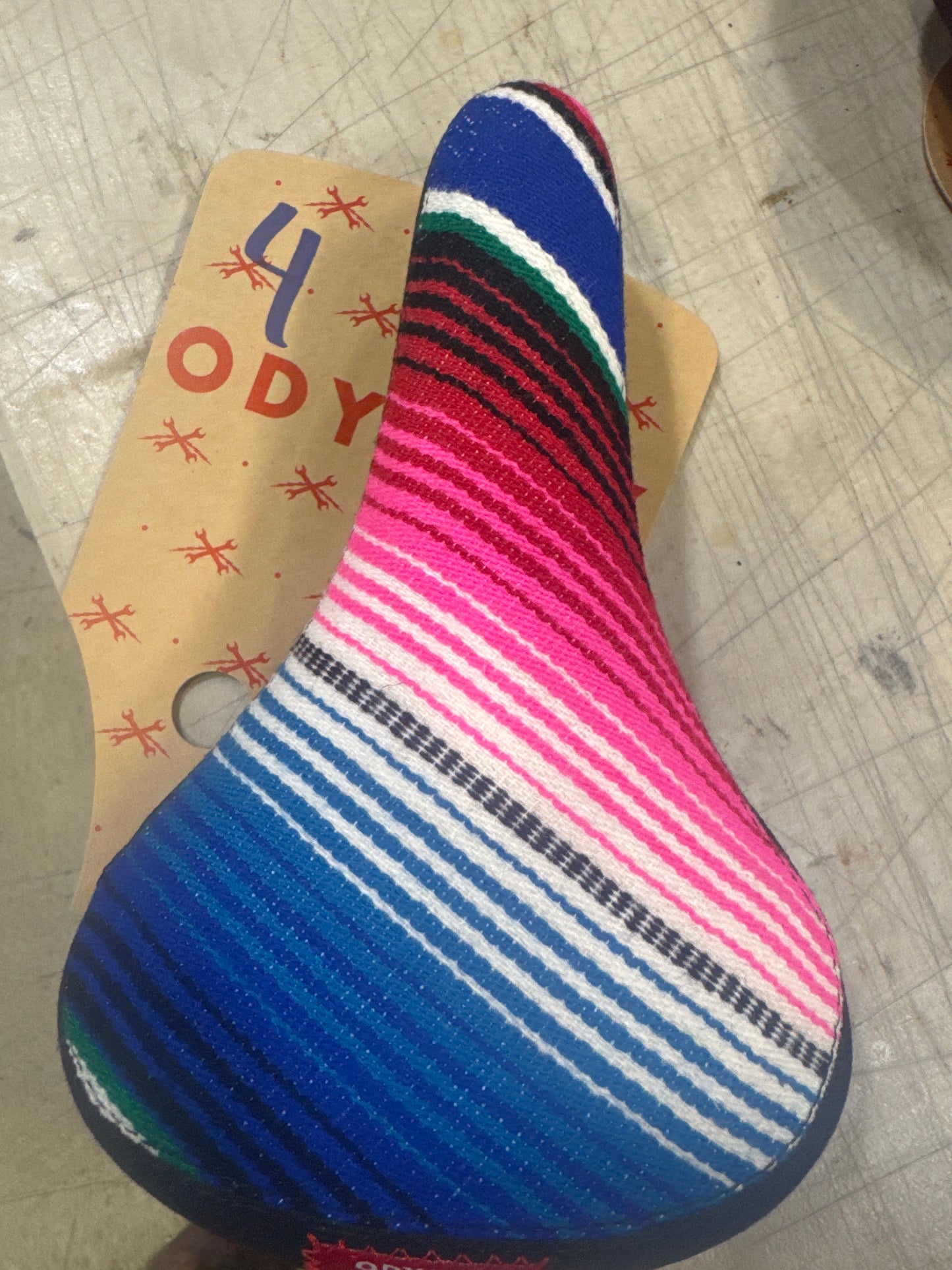 Odyssey Mexican Blanket Railed Cruiser Seat No Two Alike