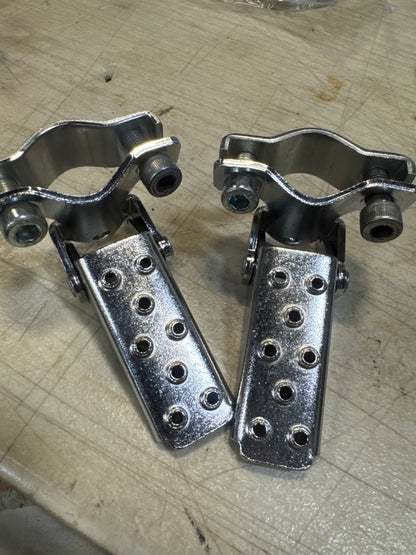 Gt style fork standers flip down peg