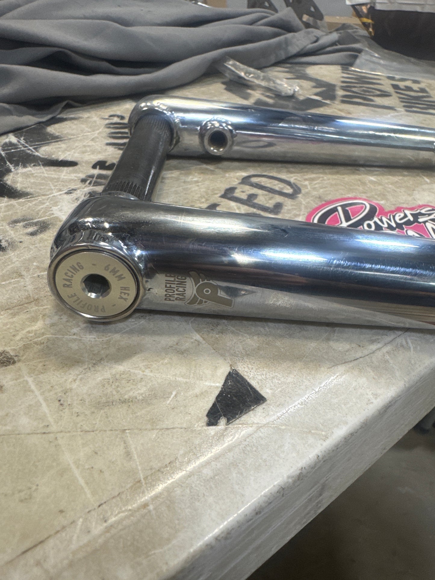 Profile chrome 175m rhd cranks