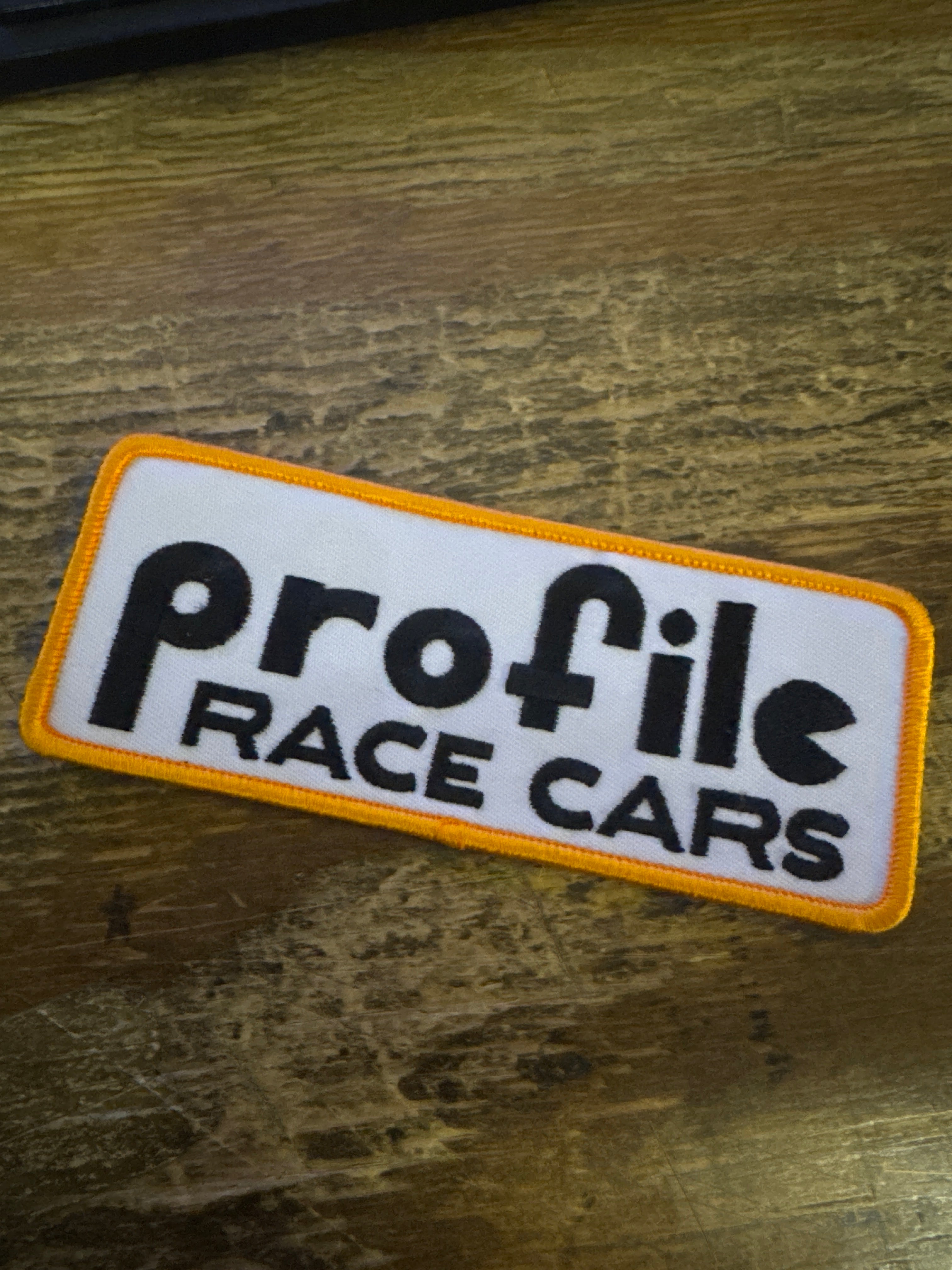 Profile Racing Race Car Patch – Powers Bike Shop