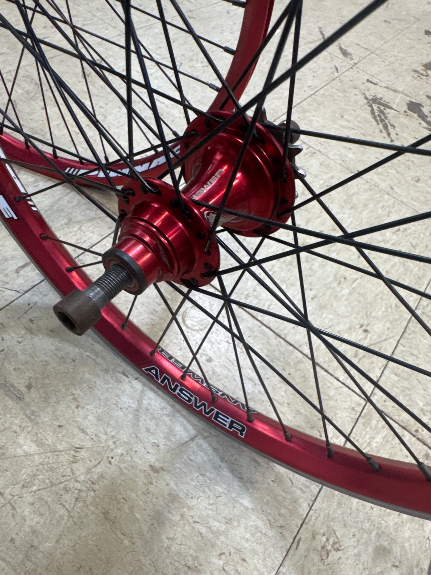 Answer pinnacle 20x1.75 wheels