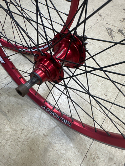 Answer pinnacle 20x1.75 wheels